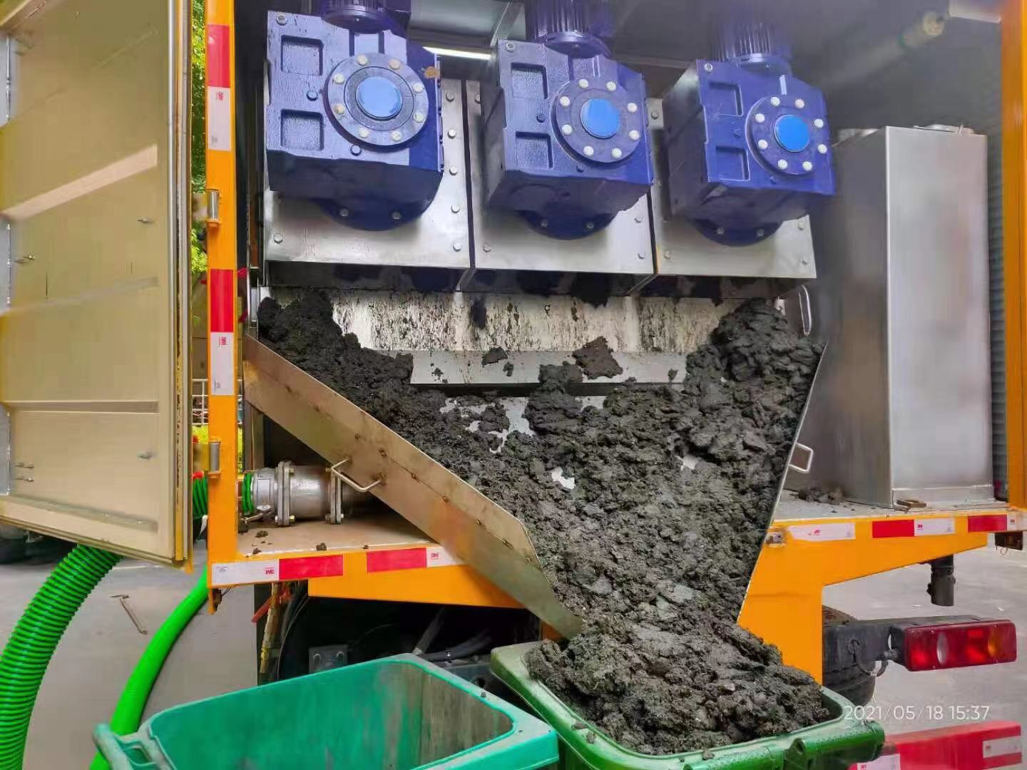 揭东化粪池清掏城市维护站-泥浆净化干湿分离处理